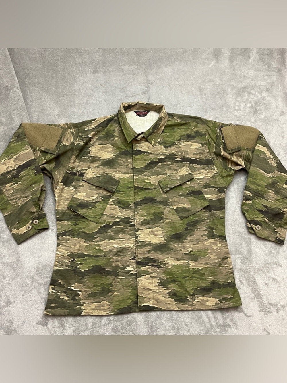 TRU-SPEC A-TACS Camo Combat Uniform Tactical Shirt XL Nylon Cotton